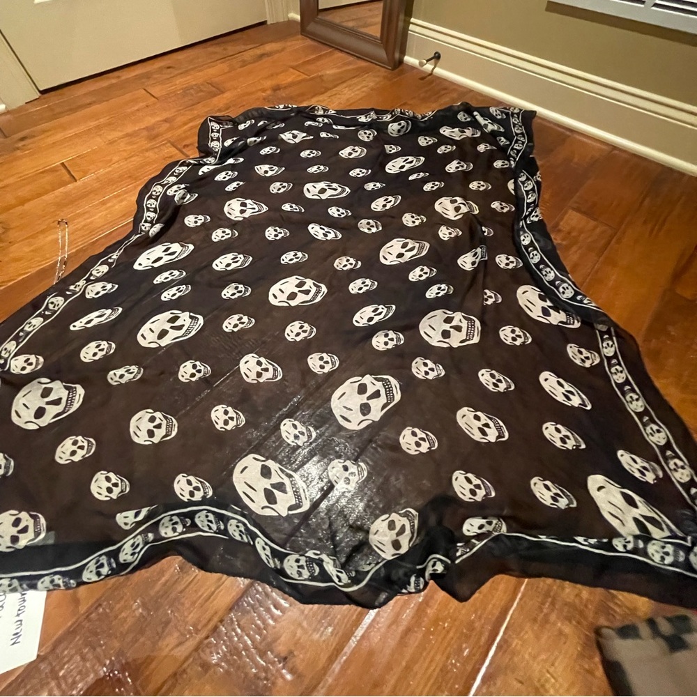 Alexander McQueen Skull Scarf